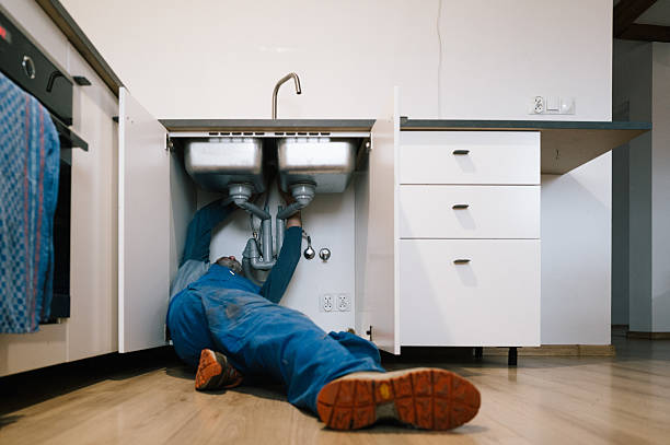 Professional Leak Detection technician working in Churchville, VA